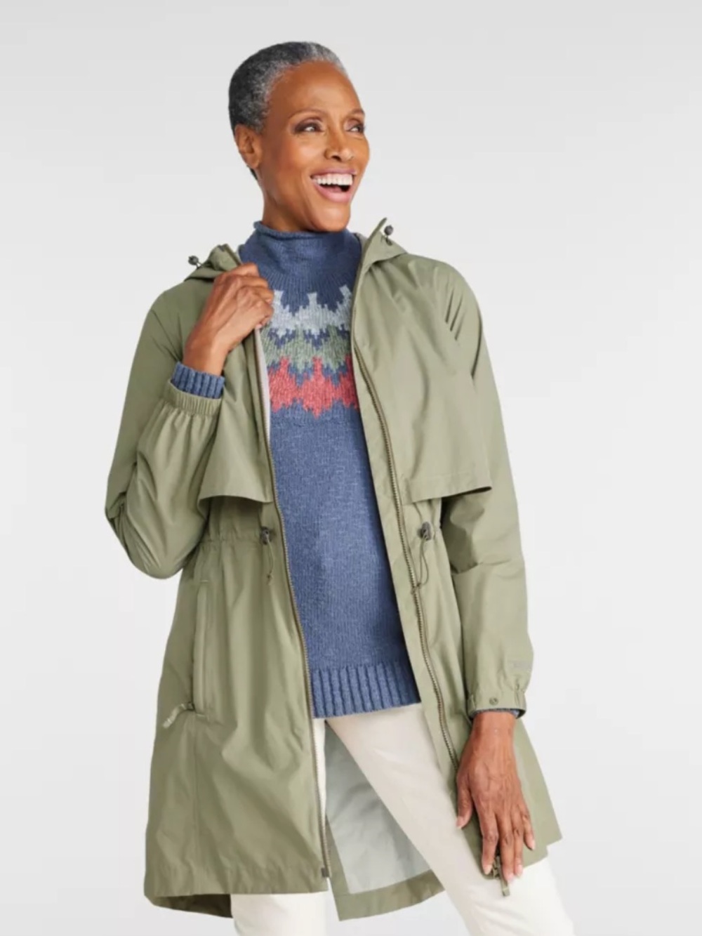 L.L.Bean Women's Meridian Rain Coat
